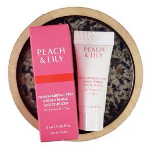 Peach & Lily Transparen-C Pro Brightening Moisturizer 0.16oz/5ml Travel Size